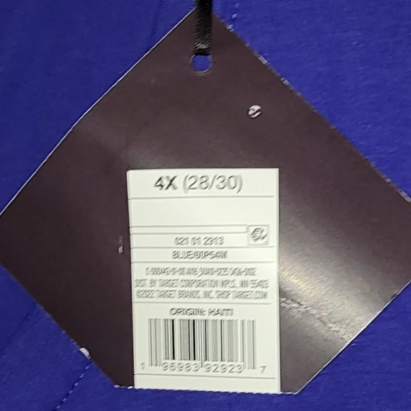 #295 AVA & VIV- Crewneck Short Sleeve T-Shirt- Avail. in Blue or Orange,sze. 4X - Picture 5 of 11